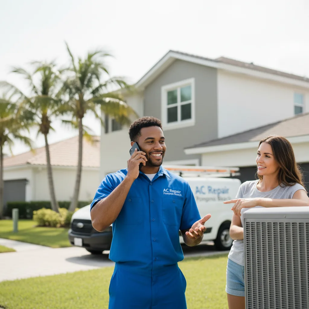 AC Repair Pompano Beach customer support in Prairie Grove